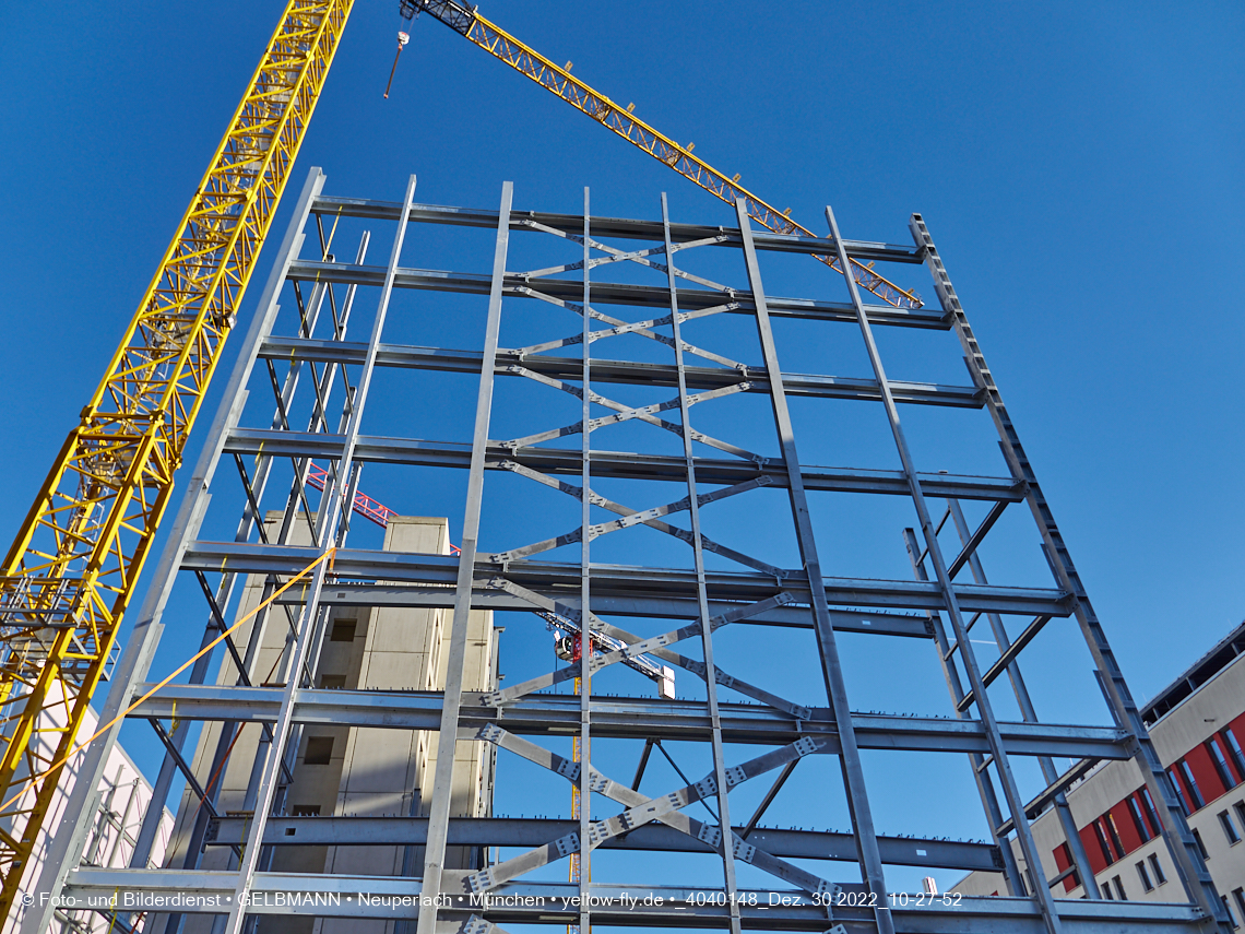 30.12.2022 - Baustelle R.EVO in Neuperlach-Süd